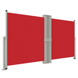 Retractable Side Awning Red 140x1200 cm 318065