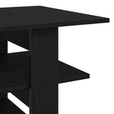 Coffee Table Black Oak 102 x 55 x 42 cm Engineered Wood 862432
