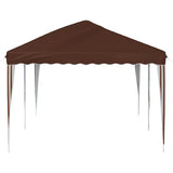 Pop-up Party Tent 575 x 290 x 245 cm Brown 42019786