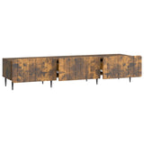 TV Cabinet Smoked Oak 147 x 34.5 x 32 cm Engineered Wood 894480