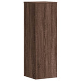 Plant Stands 2 pcs Brown Oak 33x33x100 cm Engineered Wood 3307888