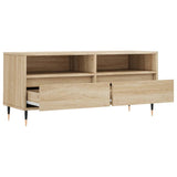 TV Cabinet Sonoma Oak 100x34.5x44.5 cm Engineered Wood 831231
