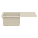 Sink Beige 670 x 460 mm 80% Quartz and 20% Resin 42028410