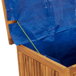 Garden Storage Box 113x50x58 cm Solid Acacia Wood 316678