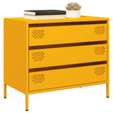 Sideboard Mustard Yellow 68x39x58.5 cm Cold-rolled Steel 851295