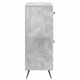 Sideboard Concrete Grey 66 x 34.5 x 90 cm Engineered Wood 895558