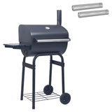 Charcoal Grill 75 x 48 x 120 cm Powder-coated steel and Plastic 3443029