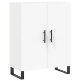 Highboard White 69.5x34x180 cm Engineered Wood 3198233