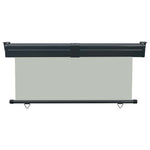 Balcony Side Awning 165x250 cm Grey 48434