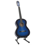 12 Piece Classical Guitar Beginner Set Blue 4/4 39 70109