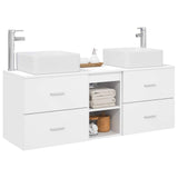 Bathroom Cabinet Set 3 pcs White 49.5 x 41 x 63 cm 3405819
