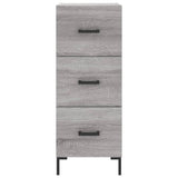 Sideboard Grey Sonoma 34.5x34x90 cm Engineered Wood 828610