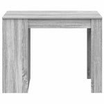 ZNTS Desk with Drawer and Shelf Grey Sonoma 102x62x77.5 cm Engineered Wood 858691