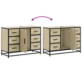 Bathroom Sink Cabinet Sonoma Oak 80x33x60 cm Engineered Wood 849280