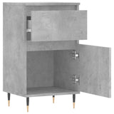 Sideboards 2 pcs Concrete Grey 40x35x70 cm Engineered Wood 831141
