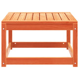 Garden Footstool Wax Brown Solid Wood Pine 844681