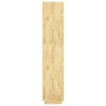 Book Cabinet/Room Divider 80x35x167 cm Solid Pinewood 810894
