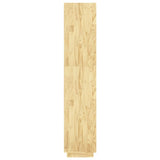 Book Cabinet/Room Divider 80x35x167 cm Solid Pinewood 810894
