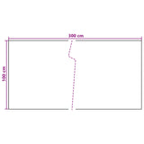 Balcony Screen Dark Grey 300 x 100 cm Poly Rattan 42032614