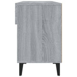 Shoe Cabinet Grey Sonoma 102x35x55 cm Engineered Wood 817571