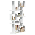 Book Cabinet White 92x29x188 cm Engineered Wood 3310316