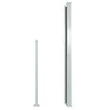 Patio Retractable Side Awning 100x500 cm Black 48382
