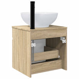 Wall-mounted Sink Vanity Sonoma Oak 49 x 44.5 x 66.5 cm 890604