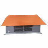 Camping Tent 5-Person Grey and Orange Waterproof 4009541