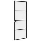 Home Door 76 x 201.5 x 3.5 cm Aluminium and Tempered Glass 42025243