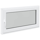 Basement Window "RISOR" 110x70 cm Tilt&Turn DIN Right White 4108373
