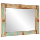 Mirror 70x50 cm Solid Wood Reclaimed and Glass 351984