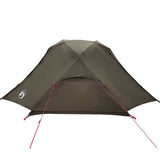 Fishing Tent 3-Person Brown Waterproof 4100656