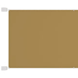Vertical Awning Beige 140x800 cm Oxford Fabric 148266