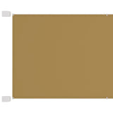 Vertical Awning Beige 140x1000 cm Oxford Fabric 148267