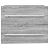 Sink Cabinet Grey Sonoma 60x38.5x48 cm Engineered Wood 815643