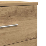 Bedside Cabinets 2 pcs with 2 Drawers Artisan Oak 40x36x50 cm 858802