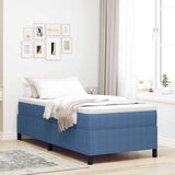 Box Spring Bed Blue 80 x 200 cm Velvet 42006940