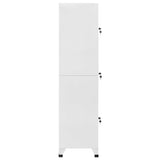 Locker Cabinet with 3 Compartments 38x45x180 cm 244474