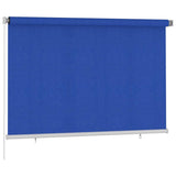 Outdoor Roller Blind 225 cm Blue HDPE 312843