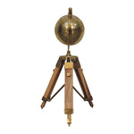 Brass Antique Tripod Globe IN3152