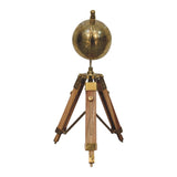 Brass Antique Tripod Globe IN3152