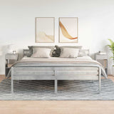 Bedside Cabinets with Drawer 2 pcs Concrete Grey 35x34x66.5 cm 858720