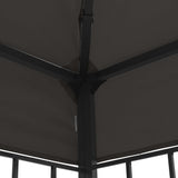Gazebo 3x3 m Anthracite 47984