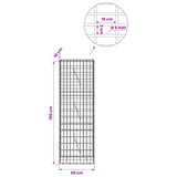 Gabion with 5 mm Wire and 5x10 cm Mesh 50x10x150 cm 3464467