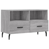 TV Cabinet Grey Sonoma 80x36x50 cm Engineered Wood 828994
