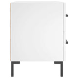 Bedside Cabinets 2 pcs White 40x35x47.5 cm Engineered Wood 827309