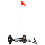 Bike Trailer Black 122x53x28 cm Iron 94204