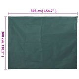 Plant Fleece Covers with Zip 10 pcs 70 g/m 3.93x3 m 3203585