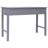 Writing Desk Grey 110x45x76 cm Wood 284156