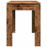 Dining Table Old Wood 120x60x76 cm Engineered Wood 855902